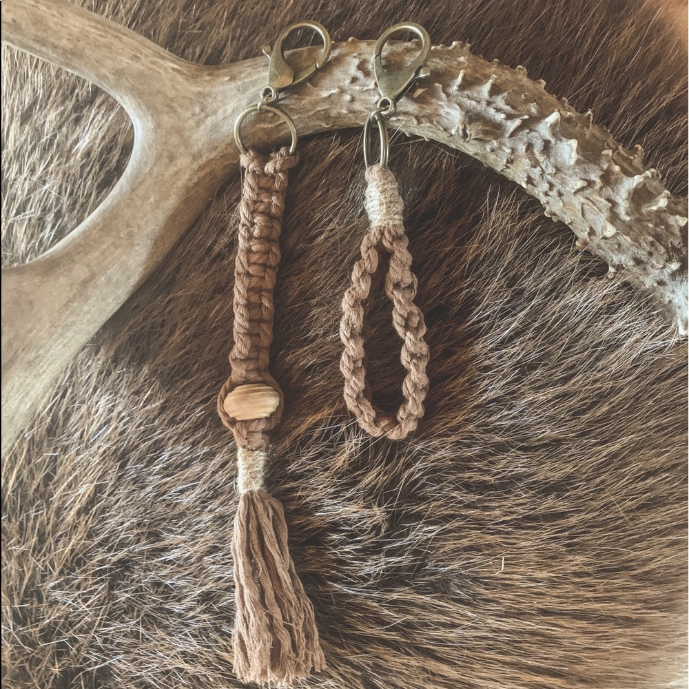 Matching Key Chains Macrame
